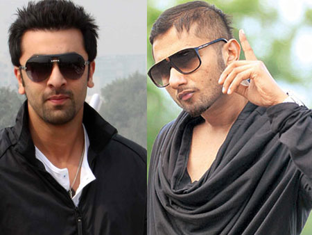 Ranbir Kapoor and Honey Singh - The new best friends of Bollywood